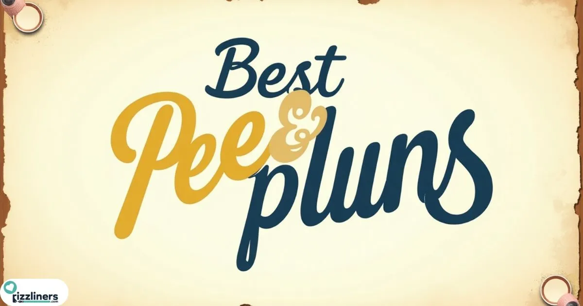 Best Pee Puns