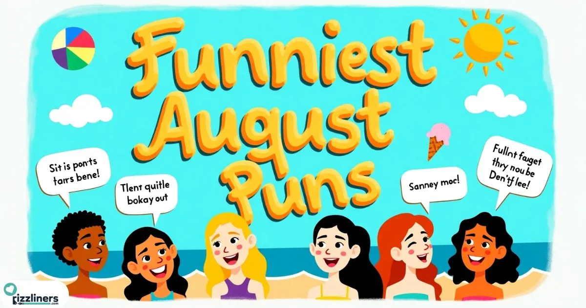 Funniest August Puns