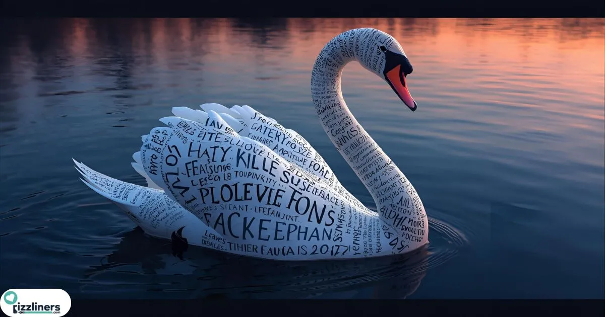 Elegant Swan Puns
