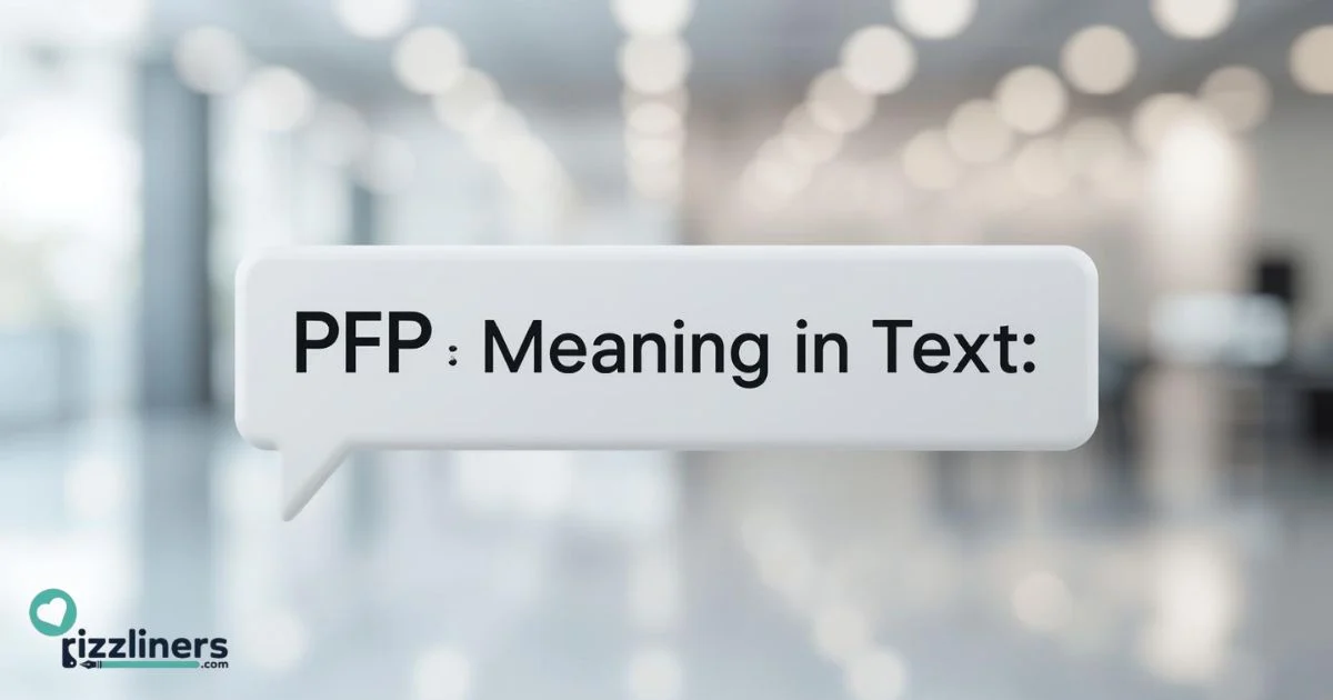 Pfp Meaning In Text
