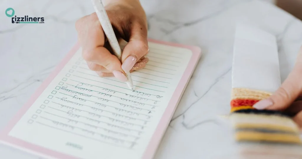 Paper And Pen Draft Pickup Lines