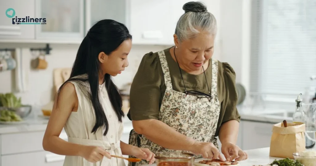 Young Grandma Rizz Lines