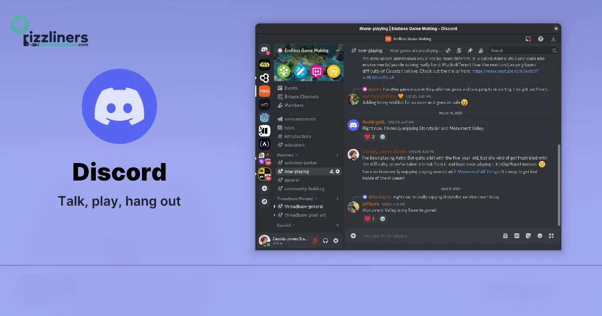 Discord Pickup Lines